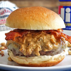 peanut butter burger