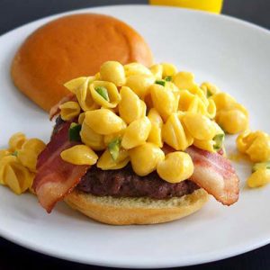 mac & cheese burger