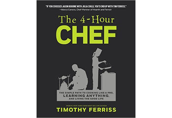 black and green chef book