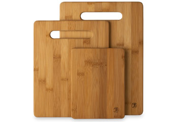 3 bamboo boards