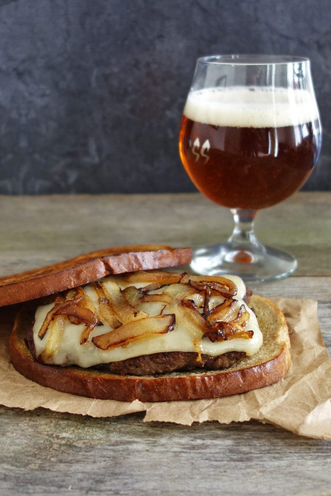 The patty melt is a traditional cheeseburger with caramelized onions on sliced rye bread that's been enjoyed since the 40's. Enjoy this burger recipe!