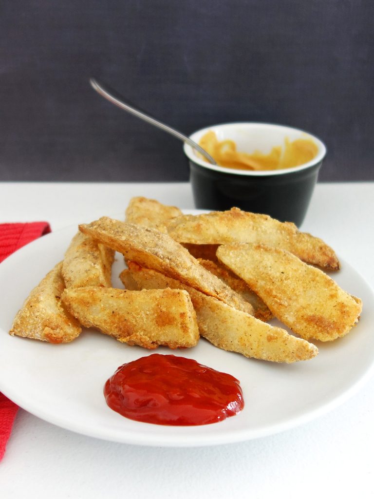 Oven Baked Potato Wedges are awesome if you want fresh homemade fries without the mess of frying. Hot, fluffy, and delicious with any meal.