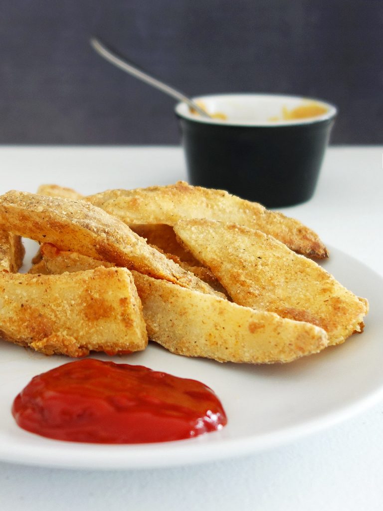 Oven Baked Potato Wedges are awesome if you want fresh homemade fries without the mess of frying. Hot, fluffy, and delicious with any meal.
