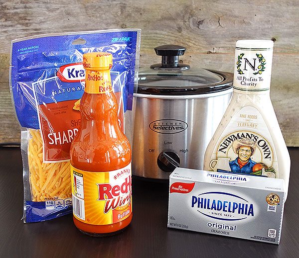 crockpot buffalo chicken dip ingredients