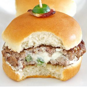 jalapeno popper burger