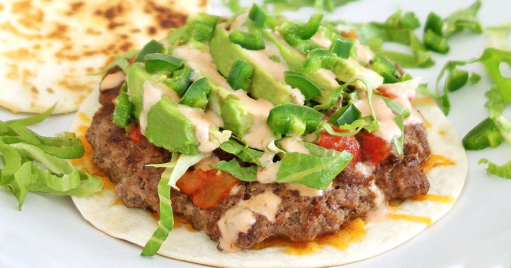 quesadilla burger
