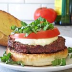 caprese burger thumbnail